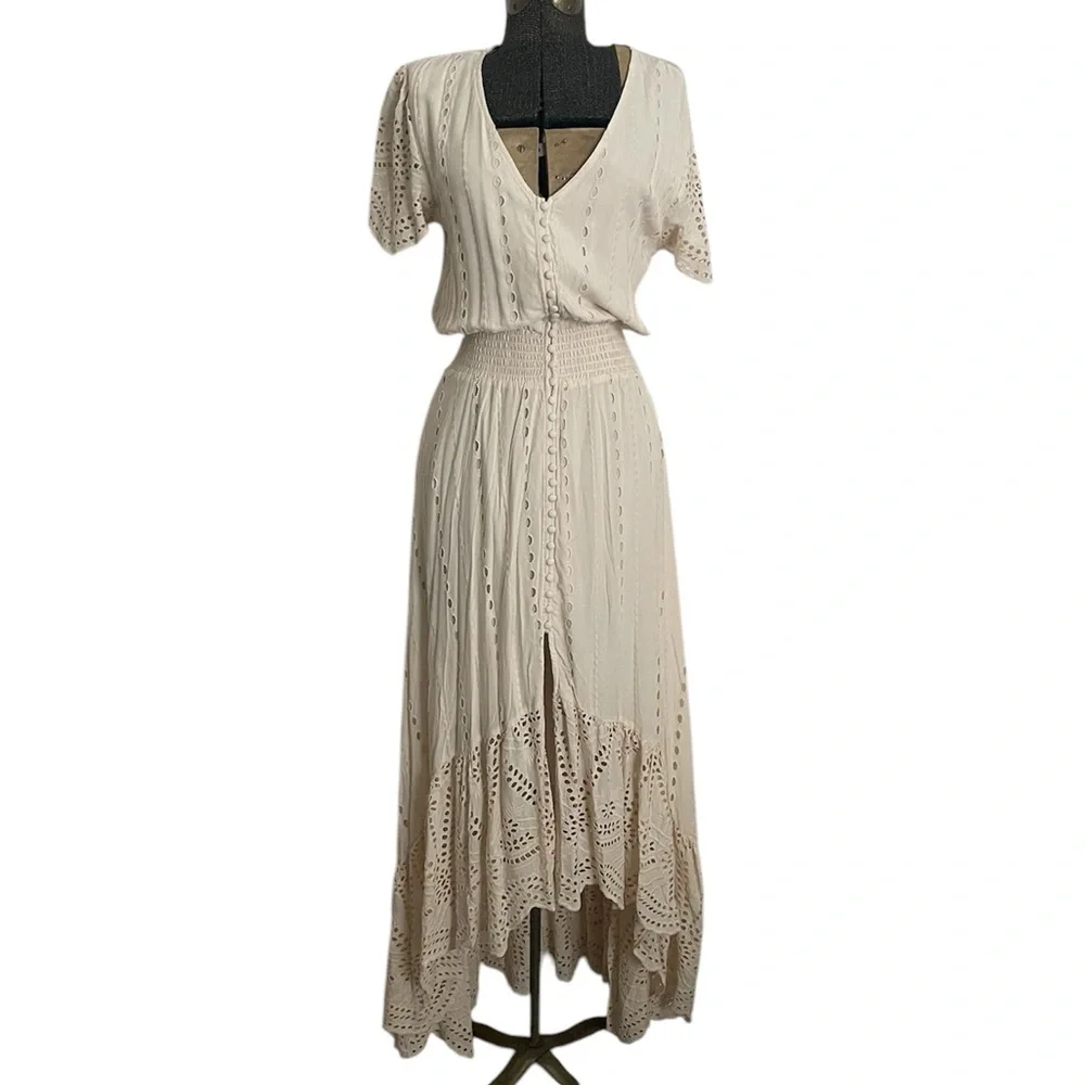 YOUNG FABULOUS & BROKE Costa Maxi Dress NWT - Picture 1 of 10